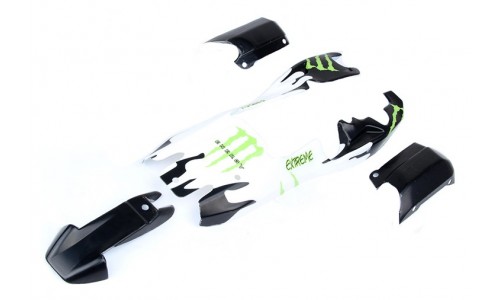 Body Shell - Monster Energy White as per picture | Baja 5B